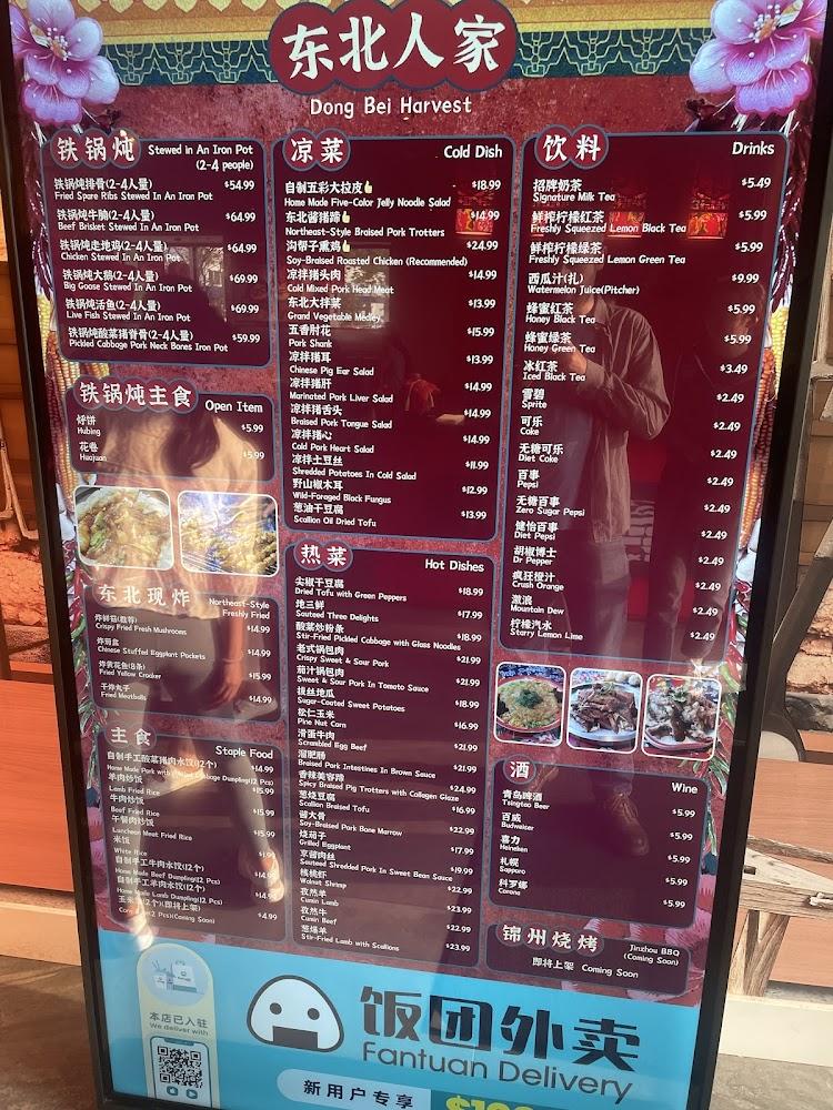 DongBei Harvest 东北人家 Menu image 2